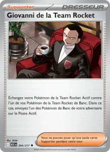 Giovanni de la Team Rocket 204 — Héros Transcendants