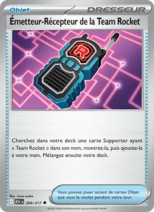Émetteur-Récepteur de la Team Rocket 209 — Héros Transcendants