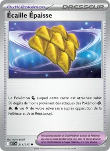 Carte Pokemon Écaille Épaisse 211/217 Héros Transcendants