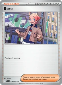 Carte Pokemon Boro 214/217 Héros Transcendants