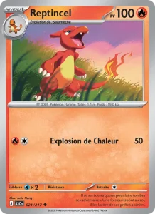 Carte Pokemon Reptincel 021/217 Héros Transcendants