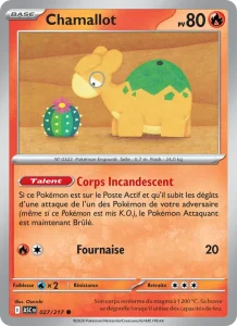 Carte Pokemon Chamallot 027/217 Héros Transcendants