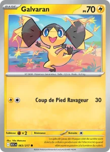 Carte Pokemon Galvaran 063/217 Héros Transcendants