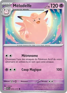 Carte Pokemon Mélodelfe 075/217 Héros Transcendants