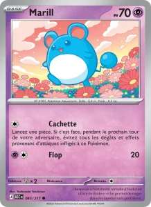 Carte Pokemon Marill 083/217 Héros Transcendants