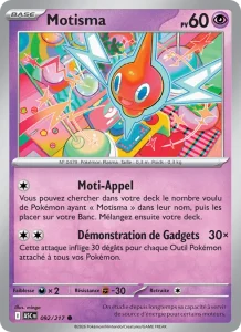 Carte Pokemon Motisma 092/217 Héros Transcendants