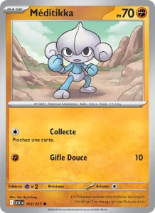 Carte Pokemon Méditikka 103/217 Héros Transcendants