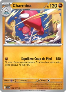 Carte Pokemon Charmina 104/217 Héros Transcendants