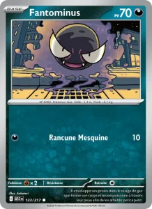 Carte Pokemon Fantominus 123/217 Héros Transcendants