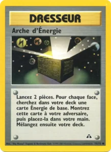 Carte Pokemon Arche d'Énergie 75/75 Neo Discovery