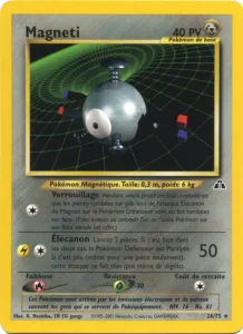 Carte Pokemon Magneti 26/75 Neo Discovery
