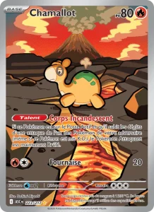Carte Pokemon Chamallot 223/217 Héros Transcendants