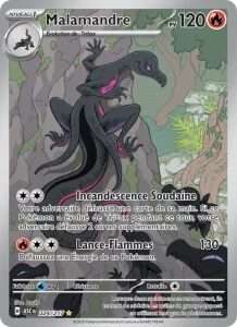 Carte Pokemon Malamandre 224/217 Héros Transcendants