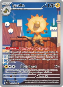 Carte Pokemon Iguolta 229/217 Héros Transcendants