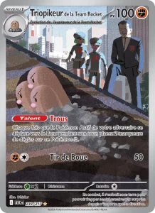 Carte Pokemon Triopikeur de la Team Rocket 239/217 Héros Transcendants