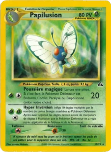 Carte Pokemon Papilusion 19/75 Neo Discovery