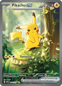 Carte Pokémon Pikachu-ex 276 Héros Transcendants