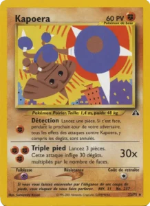 Carte Pokemon Kapoera 22/75 Neo Discovery