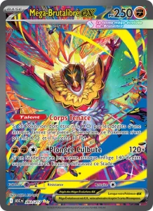 Carte Pokemon Méga-Brutalibré-ex 283/217 Héros Transcendants