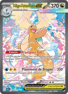 Carte Pokémon Méga-Dracolosse-ex 290 Héros Transcendants