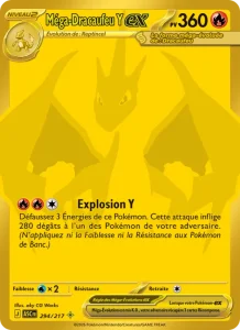 Carte Pokémon Méga-Dracaufeu Y-ex 294 Héros Transcendants