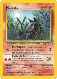 Carte Pokemon Malosse 24/75 Neo Discovery
