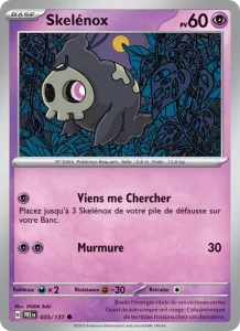 Carte Pokemon Skelénox 035/131 Évolutions Prismatiques