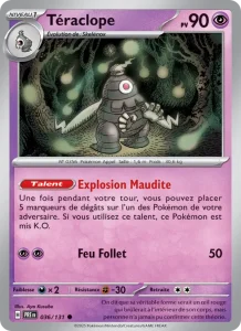 Carte Pokemon Téraclope 036/131 Évolutions Prismatiques