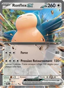 Carte Pokemon Ronflex-ex 076/131 Évolutions Prismatiques