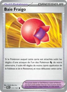 Carte Pokemon Baie Fraigo 111/131 Évolutions Prismatiques