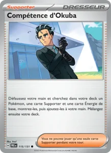 Carte Pokemon Compétence d'Okuba 115/131 Évolutions Prismatiques