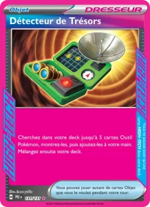 Carte Pokemon Détecteur de Trésors 131/131 Évolutions Prismatiques