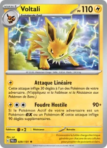 Carte Pokemon Voltali 029/131 Évolutions Prismatiques
