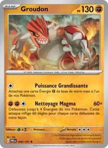 Carte Pokemon Groudon 049/131 Évolutions Prismatiques