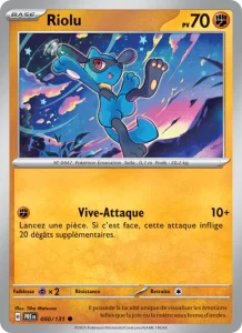 Carte Pokemon Riolu 050/131 Évolutions Prismatiques