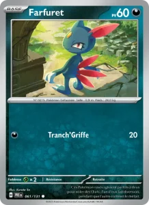 Carte Pokemon Farfuret 061/131 Évolutions Prismatiques