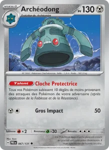 Carte Pokemon Archéodong 067/131 Évolutions Prismatiques