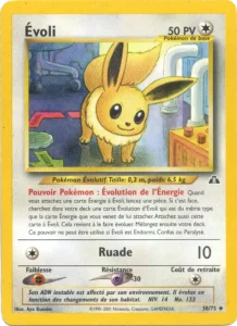 Carte Pokemon Évoli 38/75 Neo Discovery
