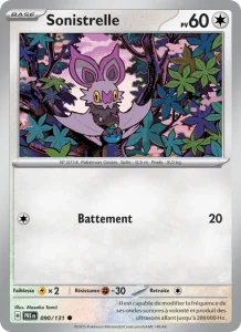 Carte Pokemon Sonistrelle 090/131 Évolutions Prismatiques