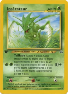 Carte Pokemon Insécateur 46/75 Neo Discovery