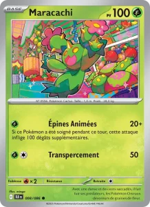 Carte Pokemon Maracachi 008/86 Foudre Noire