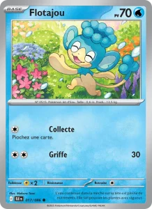Carte Pokemon Flotajou 017/86 Foudre Noire