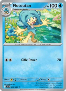 Carte Pokemon Flotoutan 018/86 Foudre Noire