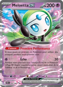 Carte Pokemon Meloetta-ex 044/86 Foudre Noire