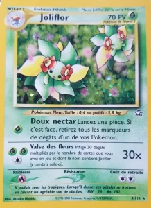 Carte Pokémon Joliflor 3/111