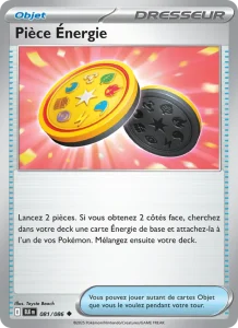 Carte Pokemon Pièce Énergie 081/86 Foudre Noire