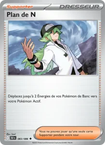 Carte Pokemon Plan de N 083/86 Foudre Noire