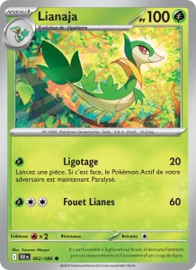 Carte Pokémon Lianaja 002/86