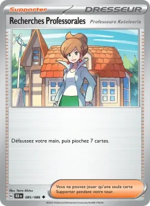 Carte Pokemon Recherches Professorales 085/86 Foudre Noire
