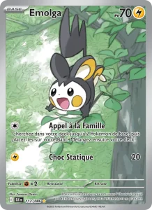 Carte Pokemon Emolga 112/86 Foudre Noire